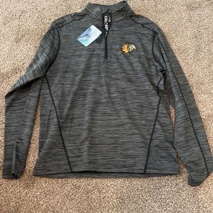 Blackhawks 1/4 zip